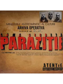 PARAZITII Album "ARMA SECRETA" VINYL