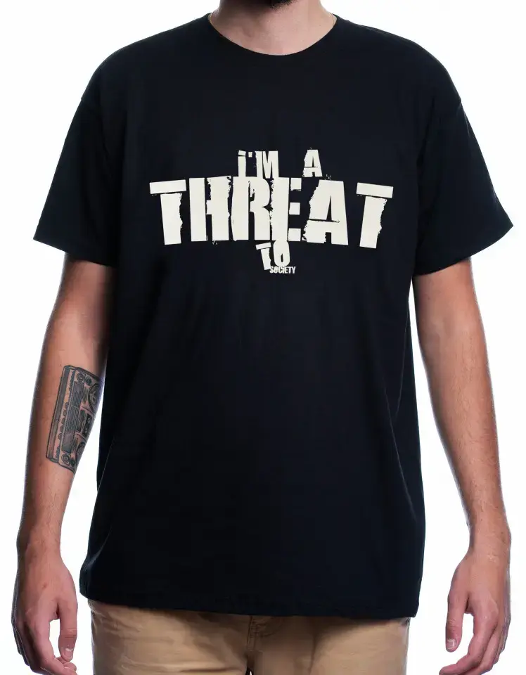 I'M A THREAT [Tricou] [LICHIDARI DE STOC]